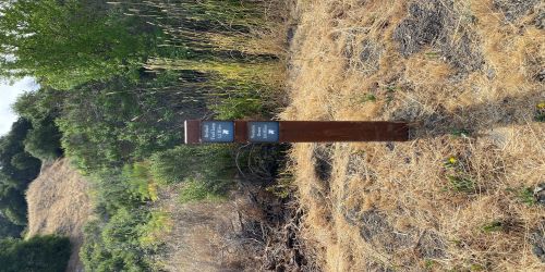 Steel Trail Marker Post